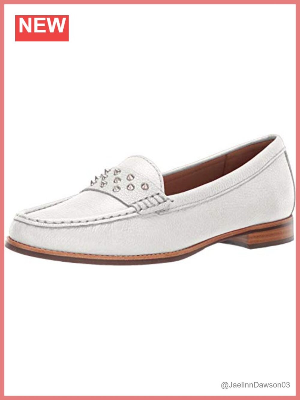 Genuine Leather Women's Loafer With Gel Heel Insert Handcrafted In Brazil